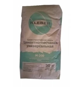 Цементно-Песчаная смесь М200, 30кг Цементно-Песчаная смесь М200, 30кг
