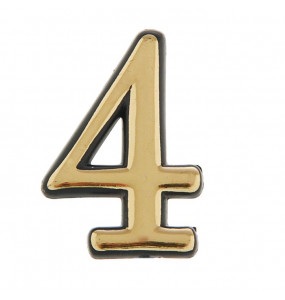 Цифра дверная 4